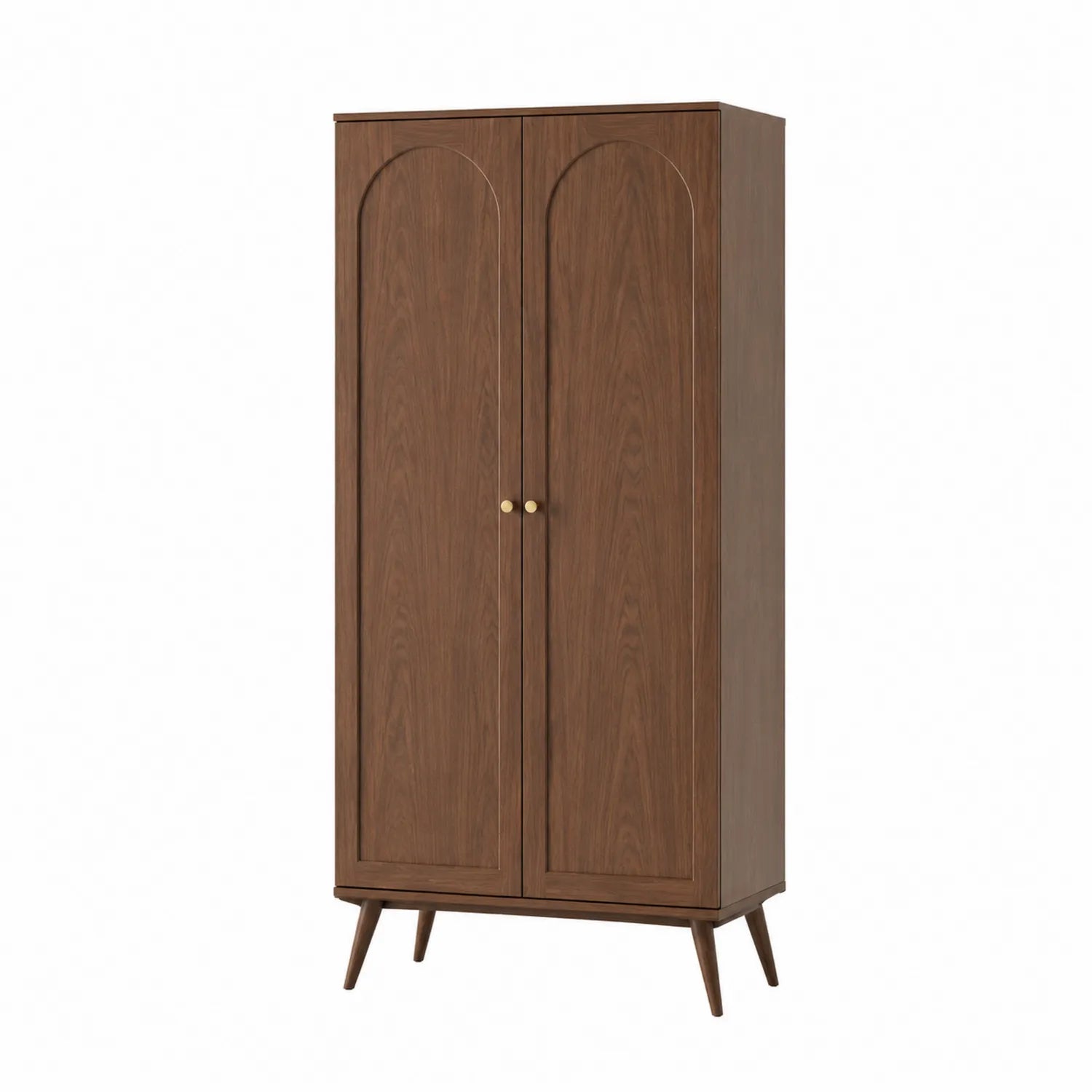 Armadio in legno con 2 ante 180x80x45 cm